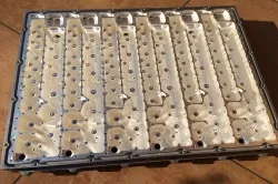 Herstel Raffinage Edele Metalen Coatings Zilver Gouden Coating Strippen 16